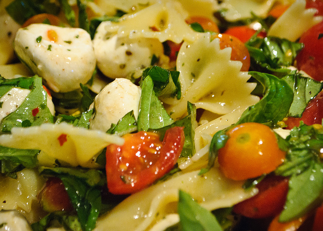 Recipes - Salads - Caprese Pasta Salad - Salado Olive Oil Co.